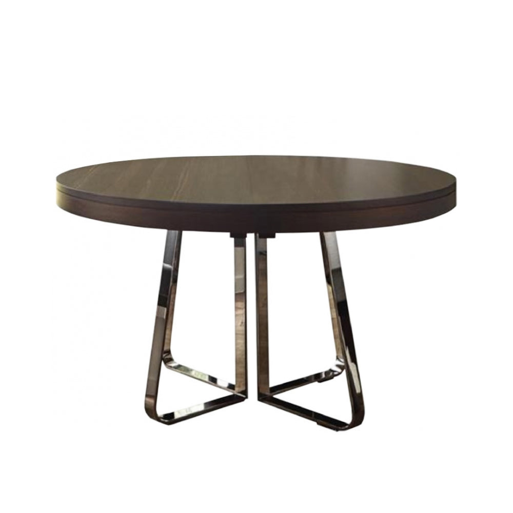 AVA - Extending round porcelain stoneware dining table by Ligne Roset