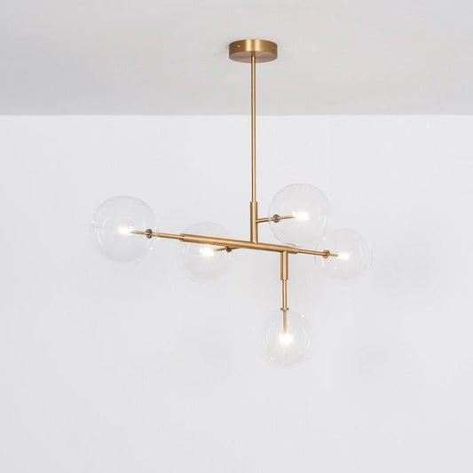 Axis Brass Pendant Light by Schwung