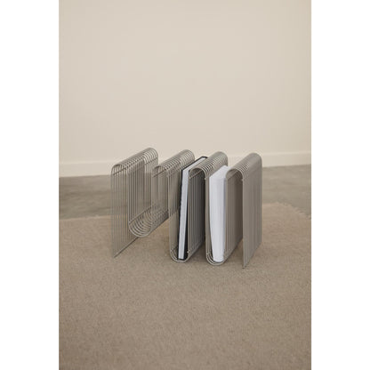 AYTM CURVA Magazine Holder Dusty Blue