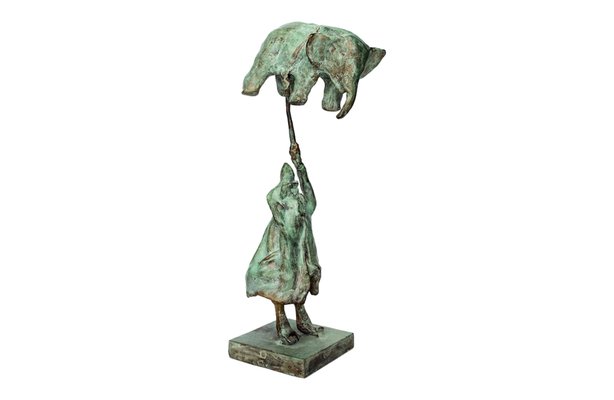 Aziz Anzabi, Human in Auction 4, 2021, Bronze-CHG-1230009