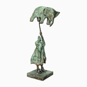 Aziz Anzabi, Human in Auction 4, 2021, Bronze-CHG-1230009