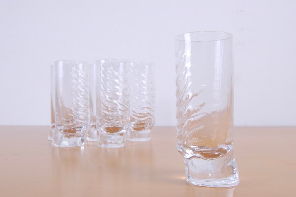 Azteca Glasses by Fabio Frontini for Arnolfo di Cambio, Set of 6-XSG-1000169