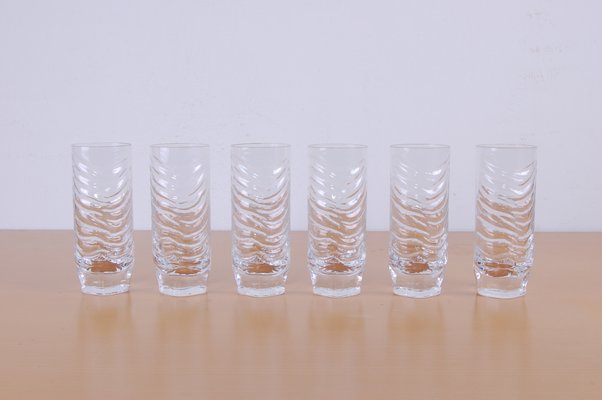 Azteca Glasses by Fabio Frontini for Arnolfo di Cambio, Set of 6-XSG-1000169