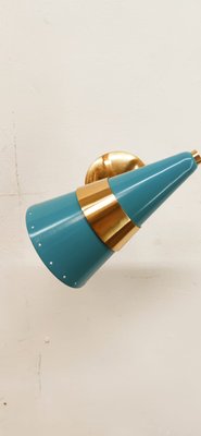 Azure & Gold Adjustable Sconce-QLH-1326293