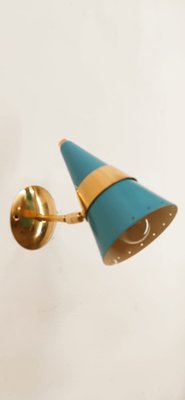 Azure & Gold Adjustable Sconce-QLH-1326293