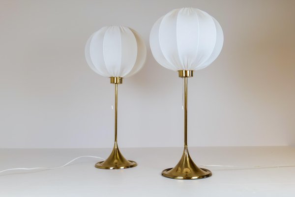 B-024 Table Lamps from Bergboms, 1960s, Sweden, Set of 2-UYK-999409