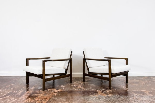 B-7522 Armchairs by Zenon Bączyk, 1960s, Set of 2-IXL-1774588