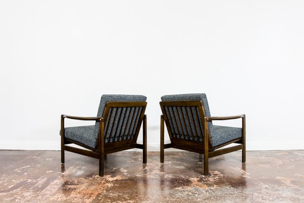 B-7522 Armchairs by Zenon Bączyk, 1960s, Set of 2-IXL-1251893