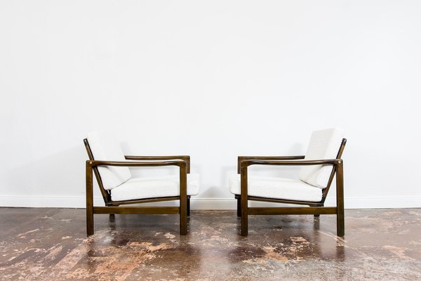 B-7522 Armchairs by Zenon Bączyk, 1960s, Set of 2-IXL-1774588