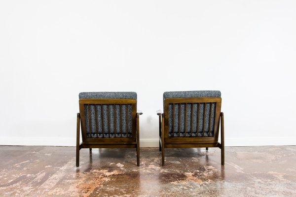 B-7522 Armchairs by Zenon Bączyk, 1960s, Set of 2-IXL-1251893