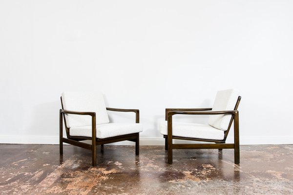 B-7522 Armchairs by Zenon Bączyk, 1960s, Set of 2-IXL-1774588