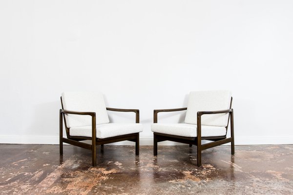 B-7522 Armchairs by Zenon Bączyk, 1960s, Set of 2-IXL-1774588