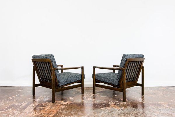 B-7522 Armchairs by Zenon Bączyk, 1960s, Set of 2-IXL-1251893