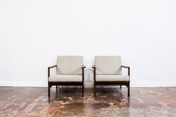 B-7522 Armchairs by Zenon Bączyk, 1960s, Set of 2-IXL-1251894