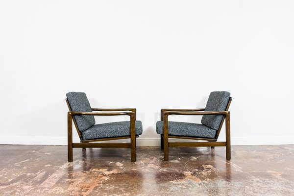 B-7522 Armchairs by Zenon Bączyk, 1960s, Set of 2-IXL-1251893