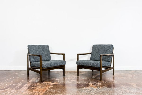 B-7522 Armchairs by Zenon Bączyk, 1960s, Set of 2-IXL-1251893