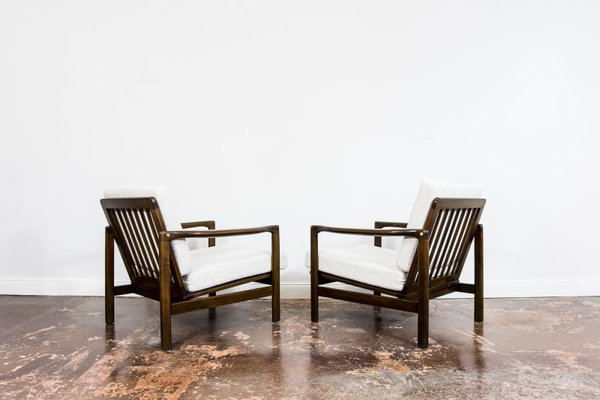 B-7522 Armchairs by Zenon Bączyk, 1960s, Set of 2-IXL-1251896