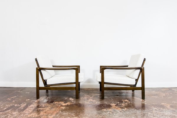 B-7522 Armchairs by Zenon Bączyk, 1960s, Set of 2-IXL-1251896