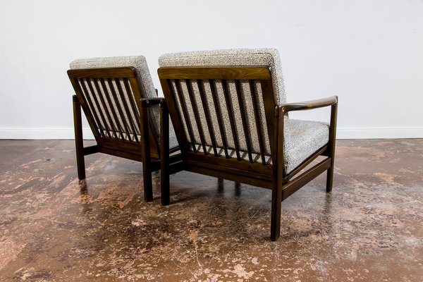 B 7522 Armchairs by Zenon Bączyk, 1960s, Set of 2-IXL-1811392