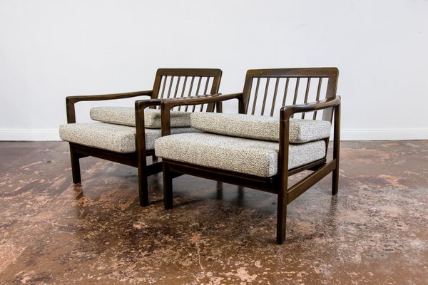 B-7522 Armchairs by Zenon Bączyk, 1960s, Set of 2-IXL-1251894