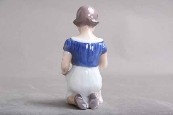 B&G 2316 Girls With Small Dogs Figurine from Bing & Grondahl-DQ-1351015