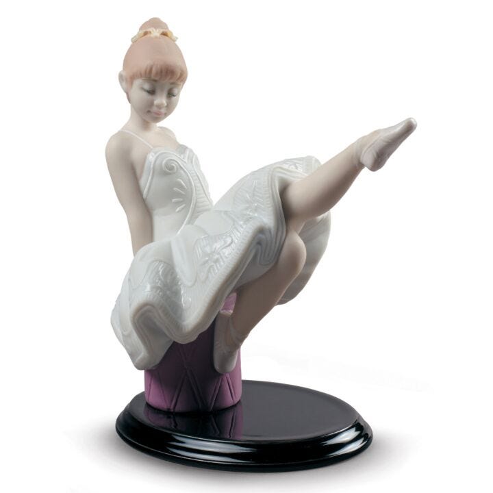 The essay begins Girl Figurine by Lladró