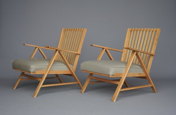 B493 Armchairs by Elmar Berkovich for Metz & Co. 1950s, Set of 2-MB-1729616