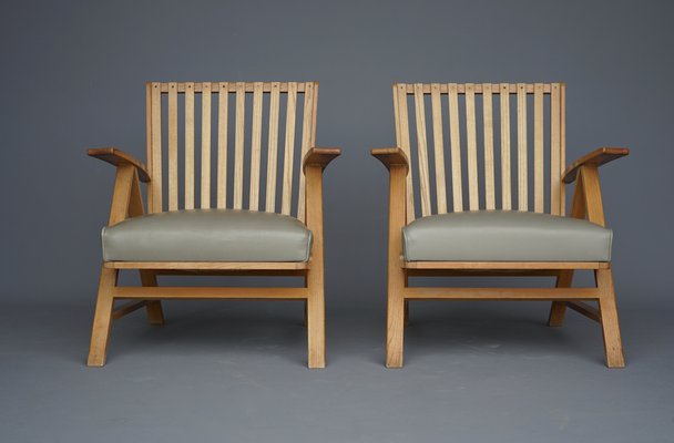 B493 Armchairs by Elmar Berkovich for Metz & Co. 1950s, Set of 2-MB-1729616