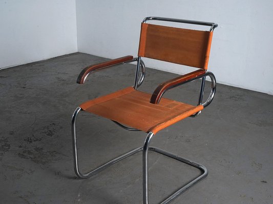 B55 Armchair by Mart Stam & Marcel Breuer for Thonet, 1930s-RPY-1800408