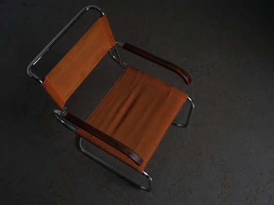 B55 Armchair by Mart Stam & Marcel Breuer for Thonet, 1930s-RPY-1800408