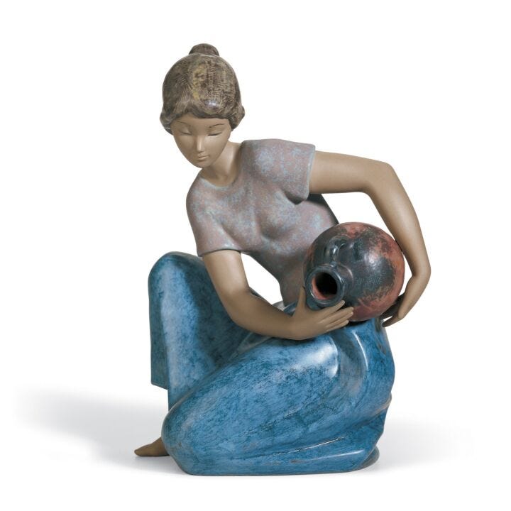 Young Water Woman Figurine by Lladró
