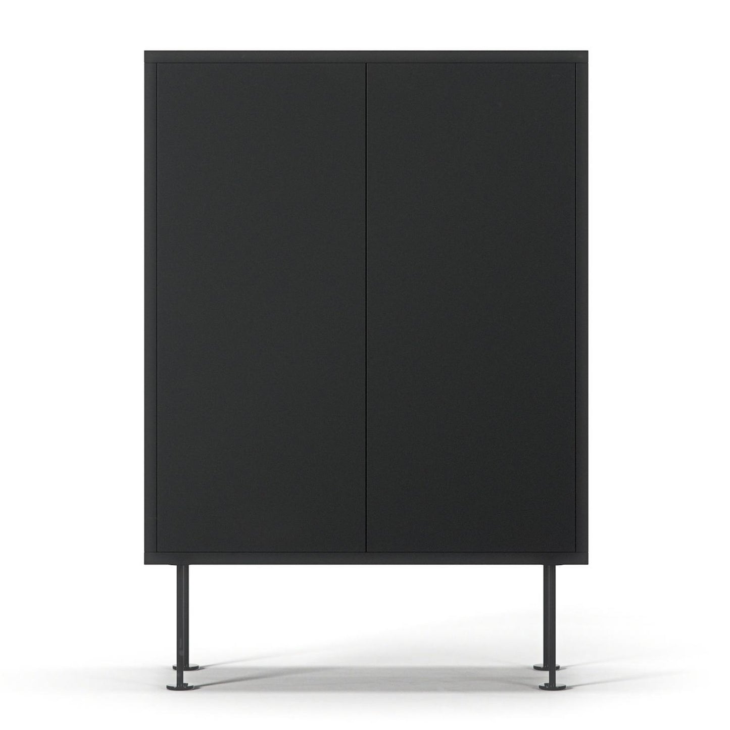 Decotique Vogue Cabinet 64 Anthracite Grey/Black