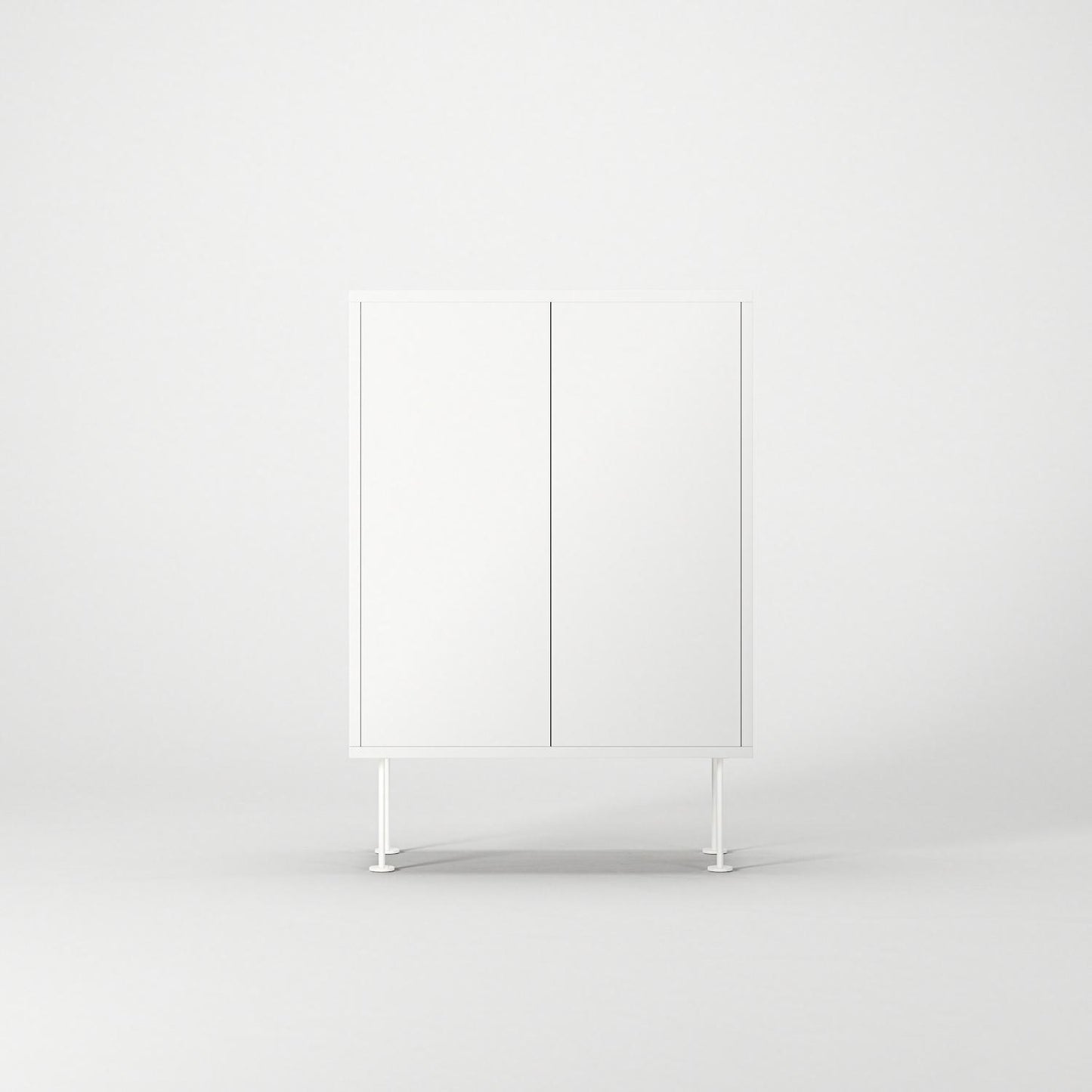 Decotique Vogue Cabinet 64 White/White
