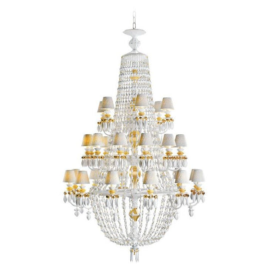 Winter Palace 30 Lights Chandelier by Lladró #Golden Luster (CE/UK)