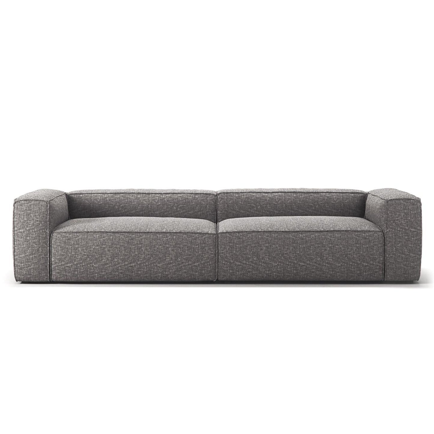 Decotique Grand 4-Seater Sofa Grey Marble