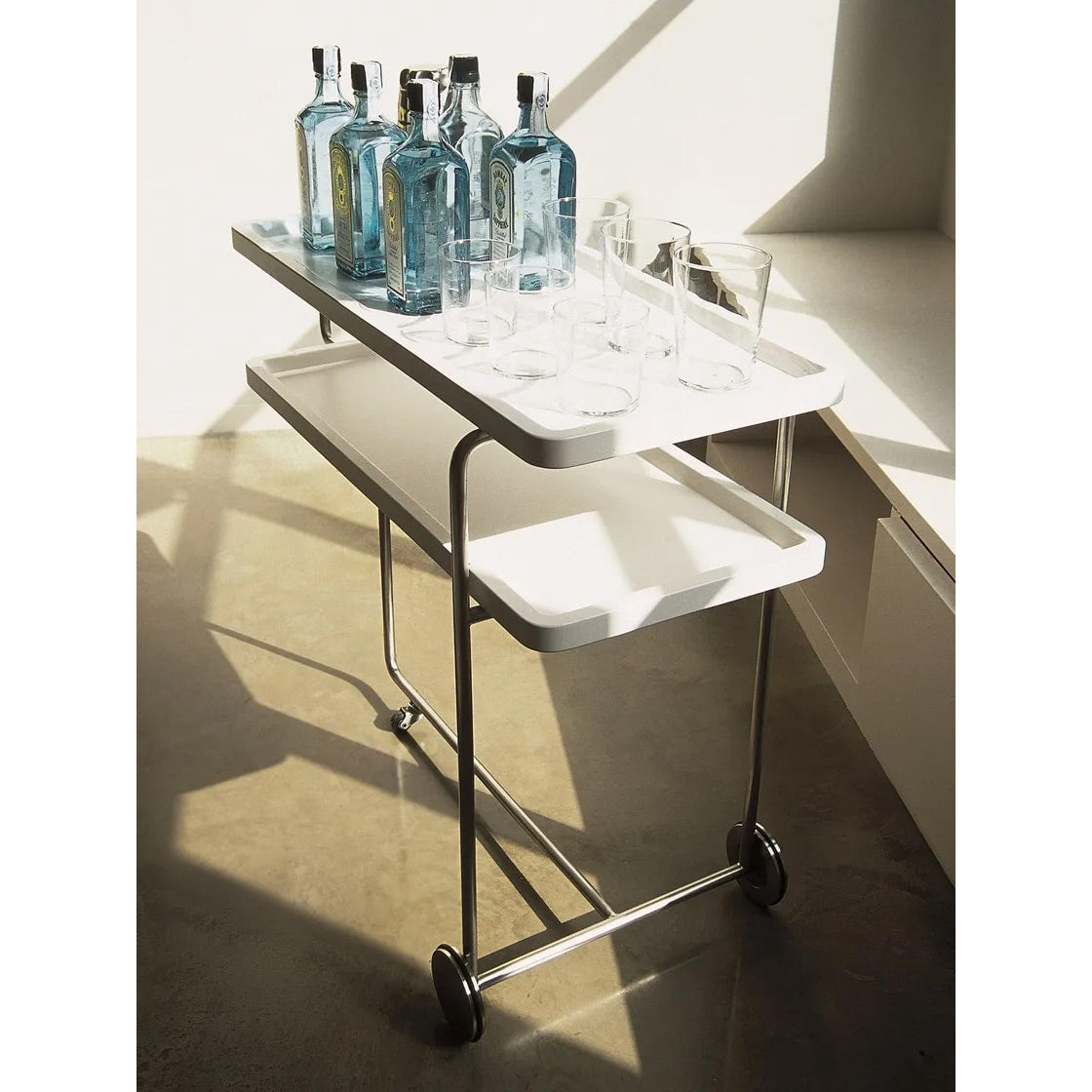 Drinks Trolley Happy Hour Servicebar by Bd Barcelona Design #White