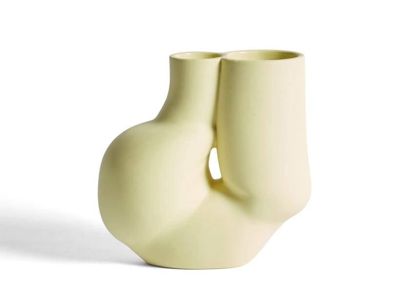 HAY - W&S VASE CHUBBY SOFT YELLOW