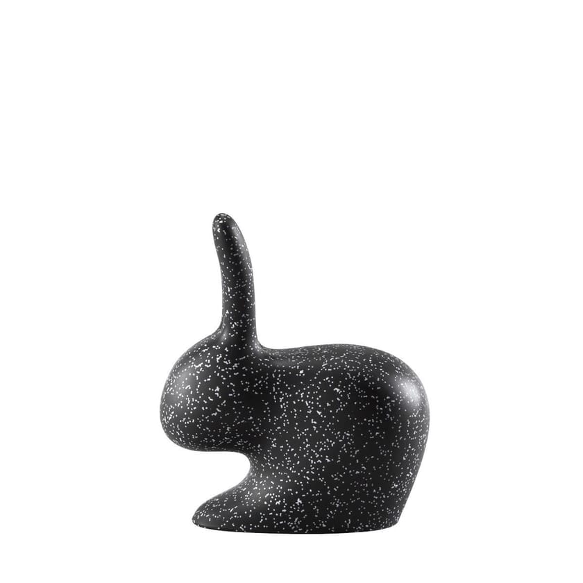 QEEBOO - RABBIT CHAIR BABY DOTS BLACK