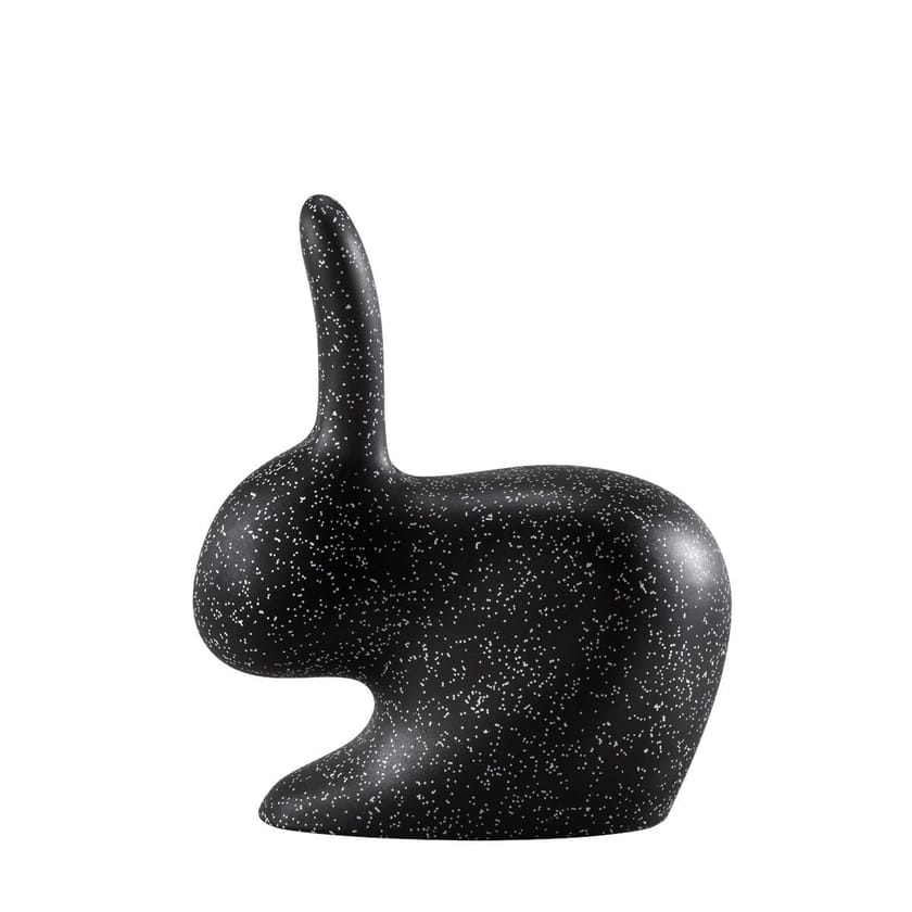 QEEBOO - RABBIT CHAIR DOTS BLACK