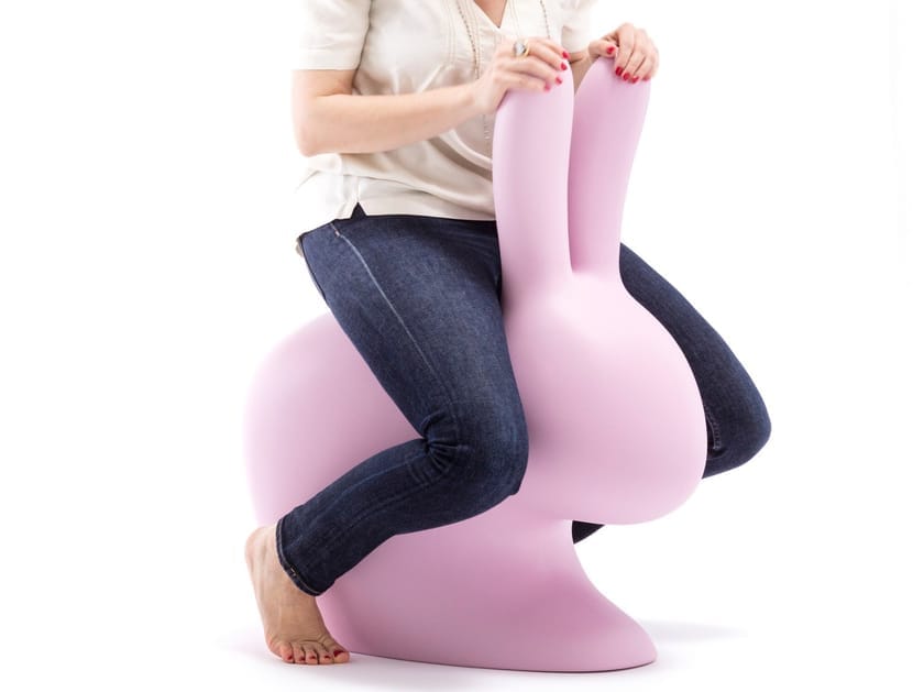 QEEBOO - RABBIT CHAIR PINK