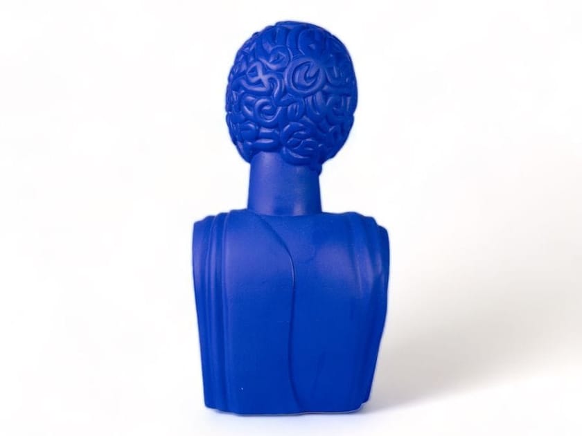 SELETTI - TERRACOTTA BUST MAN BLUE