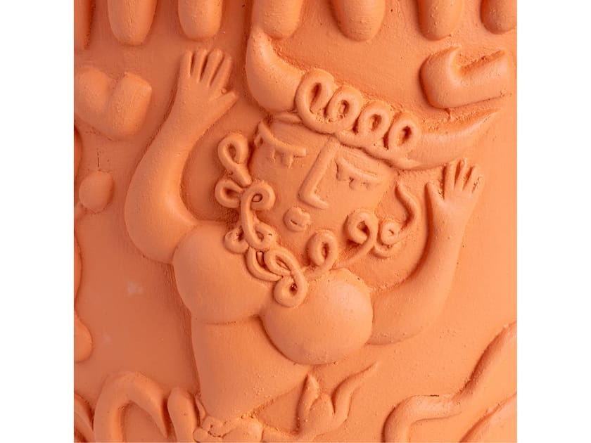 SELETTI - TERRACOTTA MYTHIC CUP