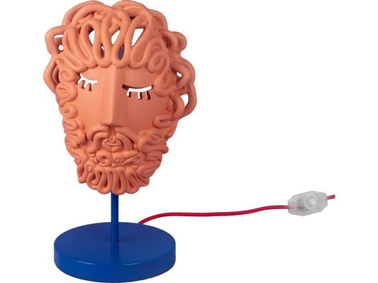 SELETTI - TERRACOTTA ULYSSE MASK LAMP