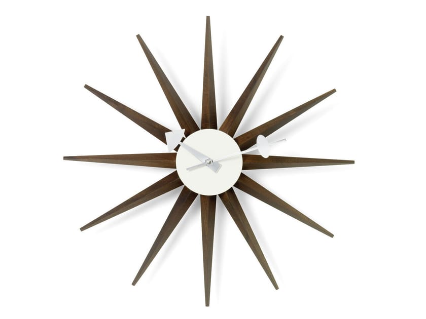 VITRA - SUNBURST CLOCK WALNUT