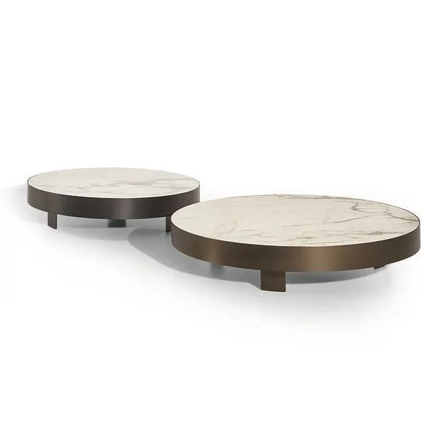 Jazz - Low Round Ceramic Coffee Table by Bonaldo