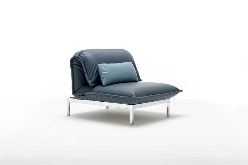 ROLF BENZ 340 NOVA - Leather Chaise longue (Request Info)