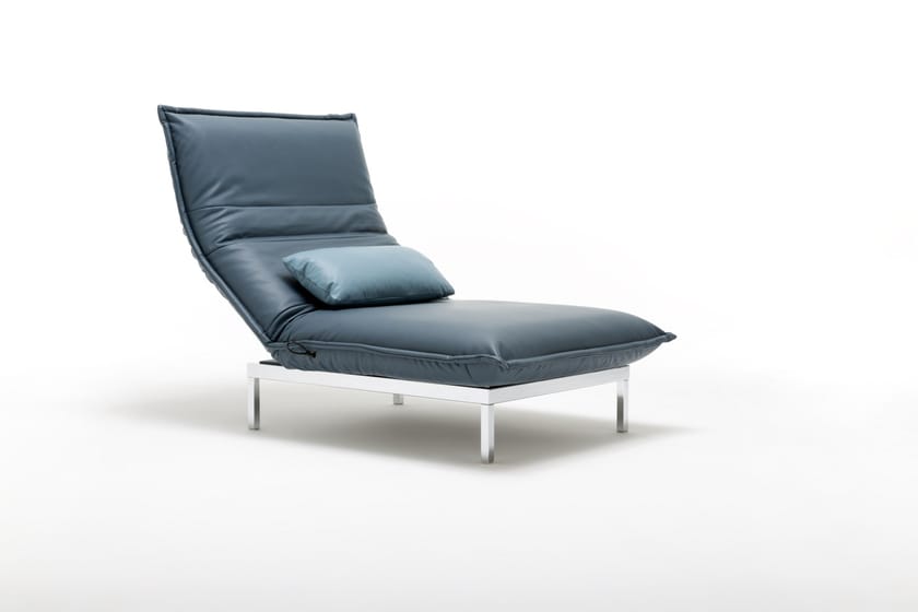 ROLF BENZ 340 NOVA - Leather Chaise longue (Request Info)