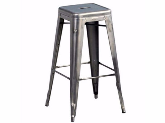 TOLIX - STOOL H Raw Steel