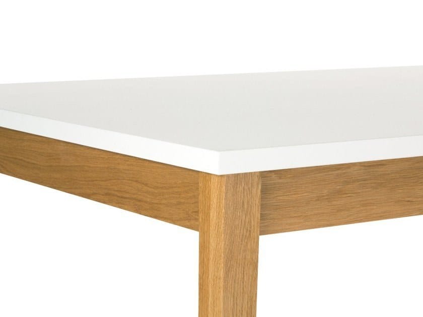 WOODMAN - BLANCO TABLE