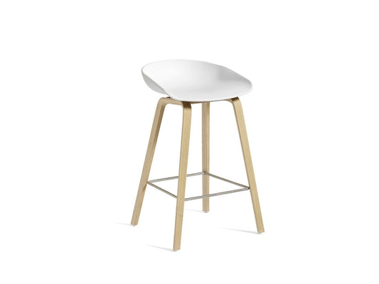 HAY - ABOUT A STOOL AAS 32 75 WHITE SOAP